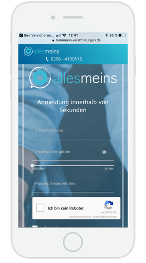 Versicherungen Web App